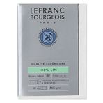 Lefranc Bourgeois 111188 kasnak%100 keten, birinci sınıf kalite, kullanıma hazır titanyum dioksit Gesso ile astarlanmış, masif çam ahşabına yandan çivilenmiş - 0F