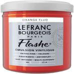 Lefranc Bourgeois 300517 Flaş, Akrilik Boya, Fosforlu Turuncu, 125 ml Tüp Vinil Boya
