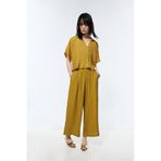 LEFTIES Dokulu culotte pantolon