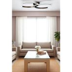 Legacy Duru Bronz Renk Modern Tasarım Salon - Mutfak - Hol - Yatak Odası Beyaz Ledli Avize