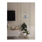 Legacy Gigi Aplik Modern Tasarım Gri Renk - Gün Işığı Ledli Banyo - Mutfak - Salon Led Duvar Aplik