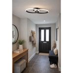 LEGACY Jolly Antrasit Renk Modern Tasarım Salon - Mutfak - Hol Beyaz Led 2 Li Avize