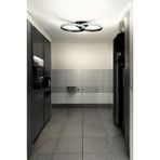 Legacy Jolly Modern Tasarım Gri Renk Salon - Mutfak - Hol Beyaz Led 2 Li Avize