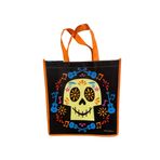 Legacy Licensing Partners Disney'in Coco Dia De Los Muertos Koleksiyonluk Büyük Yeniden Kullanılabilir Bez Çanta, Çoklu, Large