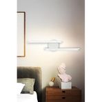 LEGACY Sare Aplik Modern Tasarım Beyaz Renk - Gün Işığı Ledli Banyo - Mutfak - Salon Led Duvar Aplik Beyaz