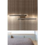 LEGACY Sare Aplik Modern Tasarım Kahverengi Gün Işığı Ledli Banyo - Mutfak - Salon Led Duvar Aplik Kahverengi