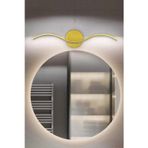 Legacy Wave Modern Tasarım Eskitme Renk Gün Işığı Ledli Banyo - Mutfak - Salon Led Duvar Aplik