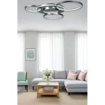 Legacy Yaman Modern Tasarım Gri Renk Beyaz Ledli Cafe - Mutfak - Salon Led Avize
