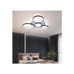 Legacy Yaman Modern Tasarım Siyah Renk Beyaz Ledli Cafe - Mutfak - Salon Led Avize