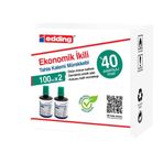 Legamaster Ekonomik 2x100 ml Yeşil Tahta Kalem Mürekkebi