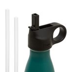 Legami - Ağızlı kapak, spor kapağı, 7,8 x 4,5 cm, 500 ml termos şişede kullanım için uygundur, hava geçirmez kilit, 2 pipet dahil, bulaşık makinesinde yıkanabilir