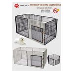 Leganest 60cm X 120cm X Yükseklik 60cm Katlanabilir Köpek, Kedi, Tavşan, Çit, Kafes