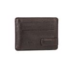 Legend Leather Diga 1002 Hakiki Deri Klipsli Erkek Kartlık Cüzdan, kahve