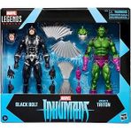Legends Series Inhumans Black Bolt & Marvel’s Triton İkili Aksiyon Figürü, Fantastic Four Comics