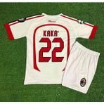 Legent Lady Ac.milan Kaka 2007 Nostalji Deplasman Beyaz Çocuk Forması 4'lü Set - 5 - 6 Yaş