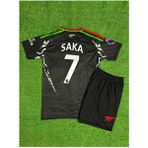 Legent Lady Arsenal 2024/25 Yeni Sezon Bukayo Saka Deplasman Çocuk Forması 2'li Set (Black) - 5 - 6 Yaş - Siyah