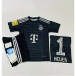Legent Lady B.a.y.e.r.n/m.ü.n.i.h 2023/24 Yeni Sezon Manuel Neuer Kaleci Çocuk Forması 4'lü Set - 6 - 7 Yaş - Siyah