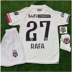 Legent Lady .b.e.ş.i.k.t.a.ş./ 2026 /#rafa Silva#/ 27 Deplasman Beyaz Çocuk Forması 4 Lü Set - 9 - 10 Yaş