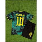 Legent Lady Brezilya Milli Takım Neymar Jr Özel Konsept Çocuk Forması 2'li Set (Yeşil-Sarı) - 10 - 11 Yaş - Çok Renkli