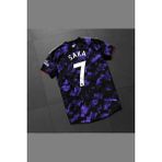 Legent Lady Bukayo Saka Arsenal 2023-24 Sezonu Isimsiz Özel Konsept Forması - XL - Çok Renkli