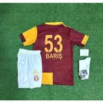 Legent Lady /.g'.â.l.a.t.â.s.a.r.â.yy 2025-26 5 Yıldız Parçalı Barış Alper Yılmaz Çocuk Forması 4'lü Set - 6 - 7 Yaş - Sarı