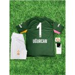 Legent Lady Gâlatâsaray 2026 Uğurcan Çakır Yeni Sezon Kaleci Futbol Kısa Kol Çocuk Forması 4 Lü Set - 3 - 4 Yaş - Yeşil