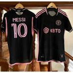 Legent Lady I.n.t.e.r Miami 2023/24 Yeni Sezon Lionel Messi Deplasman Forması (Black) - Siyah