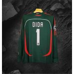 Legent Lady Milan 2007 Sezonu Dida Kaleci Forması - Yeşil