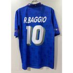 Legent Lady Nostalji Italya 1994 Dünya Kupası Roberto Baggio Final Maç Forması - Lacivert