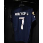 Legent Lady Psg 2025/2026 Yeni Sezon Kvaratskhelia Iç Saha Forması - Lacivert