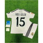 Legent Lady R. Madridd 2024/25 Yeni Sezon Arda-Güler Iç Saha Çocuk Beyaz 4 Lü Set Forması - 6 - 7 Yaş