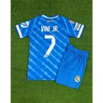 Legent Lady Real Madrid 2025/26 Yeni Sezon Vini Jr Alternatif Çocuk Forması ( Blue) - 6 - 7 Yaş
