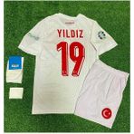 Legent Lady Türkiye 2024 Kenan Yıldız Iç Saha Çocuk Forması 4'lü Set (Euro 2024 Patch) Beyaz - 6 - 7 Yaş