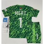 Legent Lady Türkiye Euro 2024 Mert Günok Çocuk Kaleci Forması 4'lü Set - Yeşil - 8 - 9 Yaş