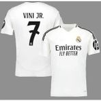 Legent Lady Vinicius Jr. 2024-25 Beyaz Yeni Sezonu Real Madrid Yetişkin İç Saha Forması