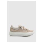 Legero Bej Deri Kadın Sneaker