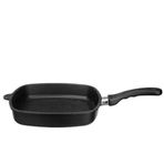 Leggno BLK2200GR28 Black İndüksiyon 28 cm Döküm Gril Tava