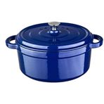 Leggno Flame Mavi 20 cm Derin Tencere