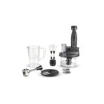 Leggno Gourmet Pro Cam Hazneli Blender Seti Metalik Gri