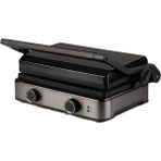 Leggno Gourmet Pro XL Grill & Tost Makinesi 2150W Döküm Plaka ile Füme Renkli Çok Amaçlı