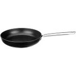 Leggno Master Titanium 24Cm Tava, Çelik Sap Siyah