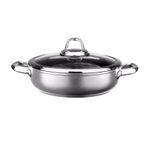 Leggno Mst2828st24gr Master Titanium Gri 24 cm Sığ Tencere