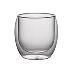 Leggno Vetro Borosilikat 100 ml Çift Camlı Espresso Bardağı
