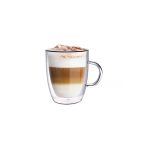 Leggno Vetro Borosilikat 310 ml Çift Camlı Kulplu Bardak