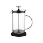 Leggno Vetro Borosilikat Çift Camlı French Press 600 Ml - Siyah