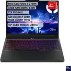 Legion Pro 7 Intel Core Ultra 9 275HX 32GB 1TB SSD RTX5080 Windows 11 Home 16" WQXGA Taşınabilir Bilgisayar 83F5004RTR
