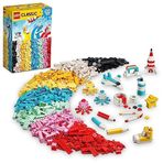 LEGO 1 x LEGO System figür Aquazone Mann Dalgıç Aquashark 1 gövde Siyah Hai Mavi X Kırmızı çizgili Sarı saç Pony Kırmızı maske şişe paleti AQU006 A