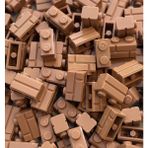 LEGO 100 Adet 1x2 Modifiyeli Duvar Parçası Nuga 98283