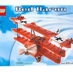 Lego 10024 Fokker Dr2 Red Baron Savaş Uçağı