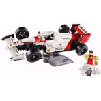 Lego 10330 693 Parça Icons Mclaren MP4/4 ve Ayrton Senna Yaratıcı Model Araba Yapım Seti